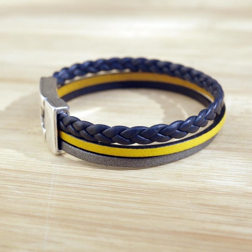 bracelet-cuir-artisanal-homme-3lanieres-marine-012