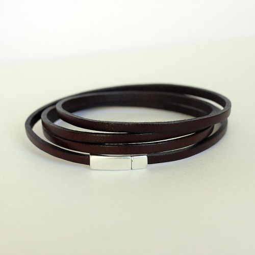 bracelet-cuir-femme-3mm-aimant-marron-011