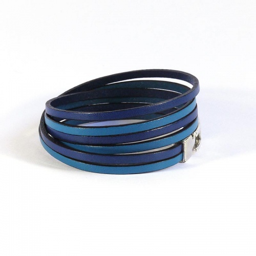 bracelet-cuir-femme-bicolore-3trs-3mm-011