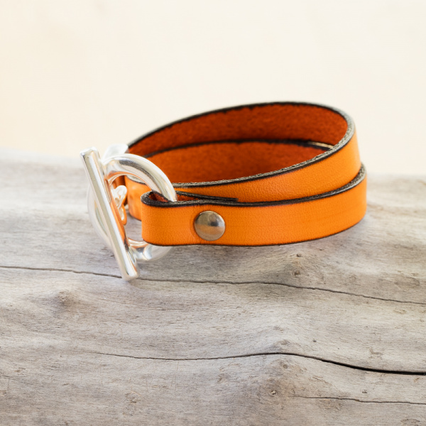 bracelet-cuir-femme-marinero-orange02