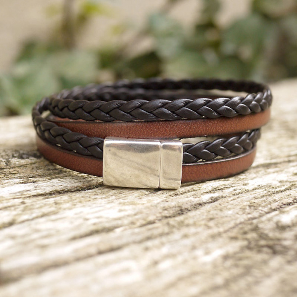 bracelet-cuir-homme-tresse-marron-fonce-arthur-01